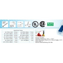 Alternativ syn på Krympeslangesett, 2:1, 171stk, farger