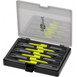 Presisjonsskrutrekker-sett, 7 deler