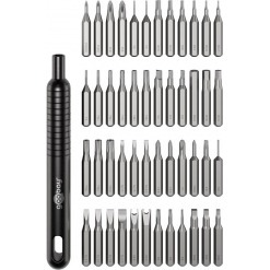 Presisjonsskrutrekker-sett, 48 deler