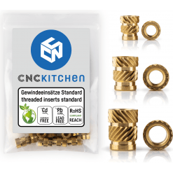 Alternativ syn på Gjengeinnsats for plast - Sett, M3-M5, 200stk