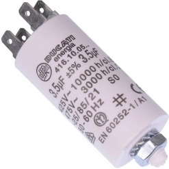 Kondensator - drift, 3.5uF, 475V, kabelsko, boltfeste