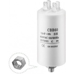 Kondensator - drift, 70uF, 450V, kabelsko, boltfeste