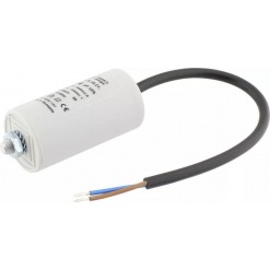 Kondensator - drift, 40uF, 475V, ledning, boltfeste