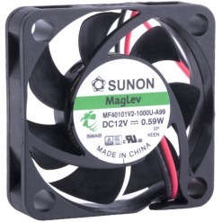 Vifte, 12V, 40 x 10mm, MagLev, 5800rpm