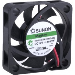 Vifte, 12V, 40 x 10mm, MagLev, 5000rpm