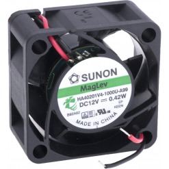 Vifte, 12V, 40 x 20mm, MagLev, 4500rpm