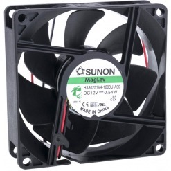 Vifte, 12V, 80 x 25mm, MagLev, 2000rpm