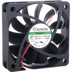 Vifte, 12V, 60 x 15mm, MagLev, 4700rpm