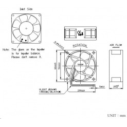 Alternativ syn på Vifte, 12V, 60 x 25mm, MagLev, 4500rpm