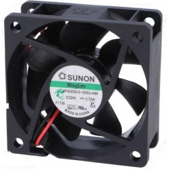 Vifte, 24V, 60 x 25mm, MagLev, 3100rpm