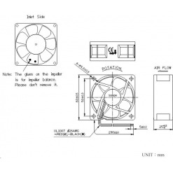 Alternativ syn på Vifte, 24V, 60 x 25mm, MagLev, 5200rpm