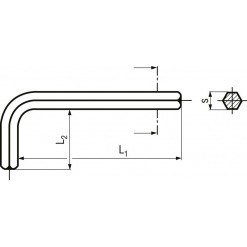 Alternativ syn på Unbrakonøkkel, 4mm