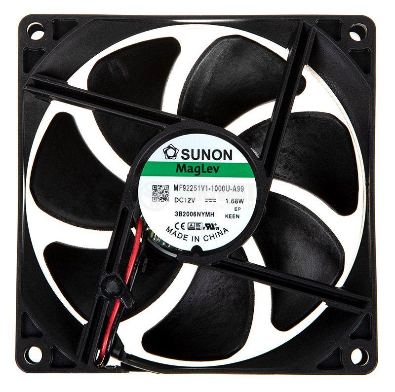 Vifte, 12V, 92 x 25mm, MagLev, 3000rpm