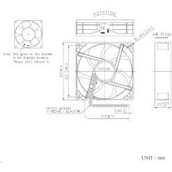 Alternativ syn på Vifte, 12V, 92 x 25mm, MagLev, 1700rpm