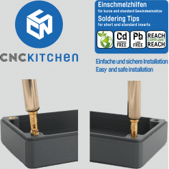 Alternativ syn på Loddespisser til gjengeinnsatser, Ersa 832/842
