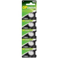 Batteri - LR44 / A76, 3V, GP, 10 stk