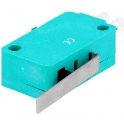 Trykkbryter mikro med arm, 10A / 250VAC