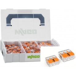 Wago 221 sortimentskrin, 255stk