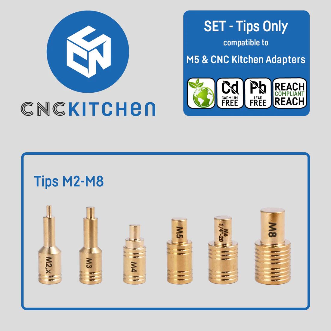 Loddespisser til gjengeinnsatser, KUN SPISSER
