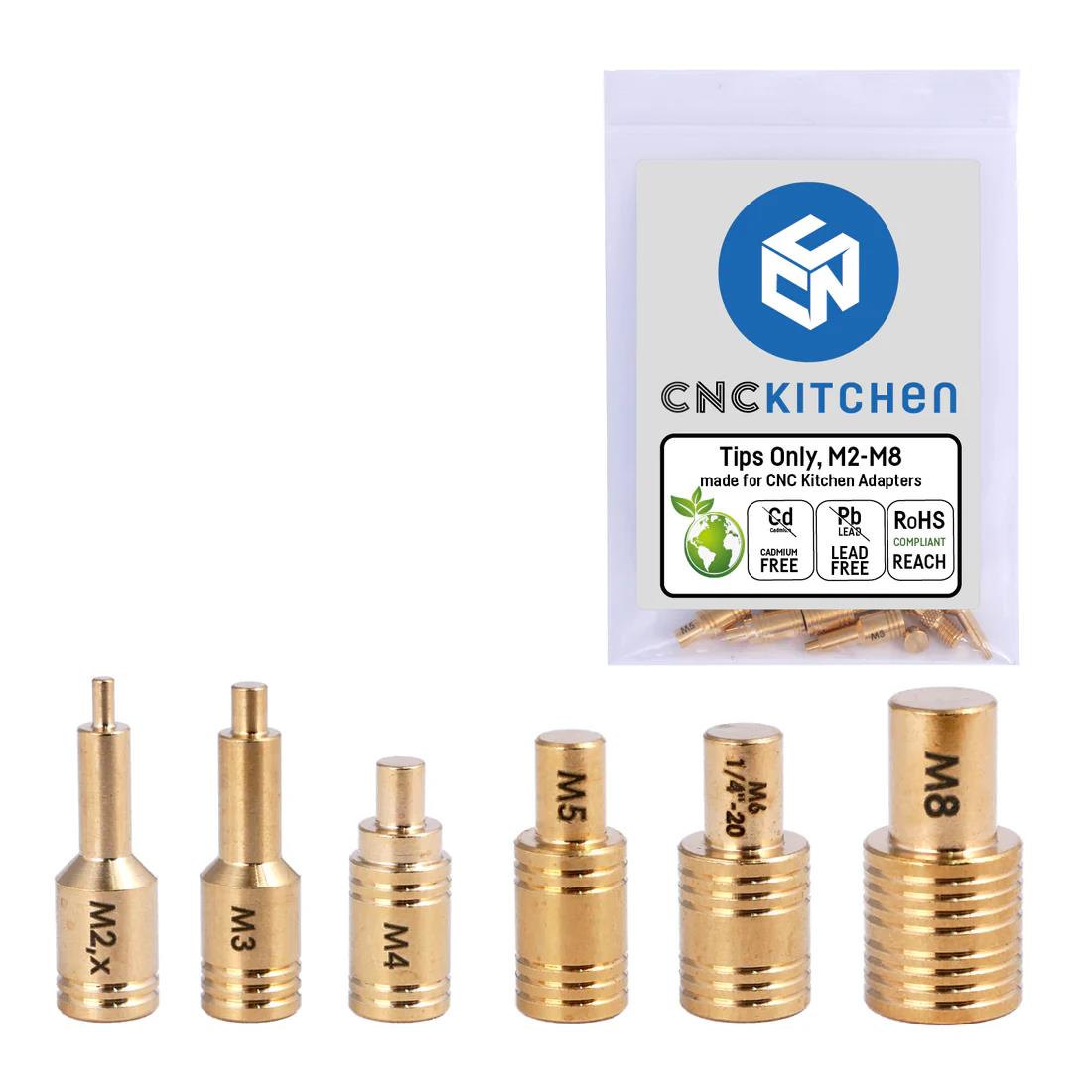 Loddespisser til gjengeinnsatser, KUN SPISSER - Bild 2