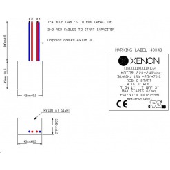 Xenon U60 bryter