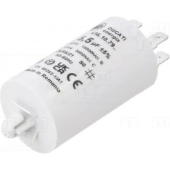 Kondensator - drift, 5.5uF, 475V, kabelsko, push-in