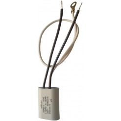 X1 + Y2 kondensator, 0.18uF + 2x2.5nF, 3 ledninger