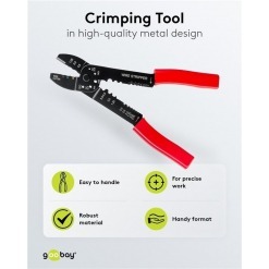 Alternativ syn på Krympetang for isolerte og uisolerte kabelsko