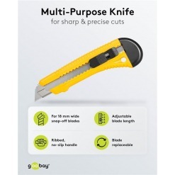 Alternativ syn på Brytebladkniv, 18mm