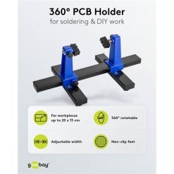 Alternativ syn på Tredje hånd - kretskort-holder - vridbar