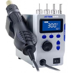 Varmluftsloddestasjon, digital, 100-500°C, 800W