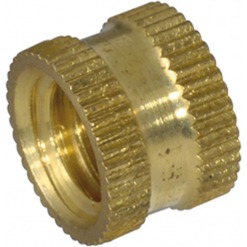 Gjengeinnsats for plast - M6 x 6mm