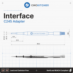 Alternativ syn på Loddespisser til gjengeinnsatser, C245