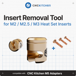 Insert removal tool, for M2, M2.5 og M3 (V2)