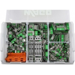 Alternativ syn på Wago 221 sortimentskrin, 255stk, grønn