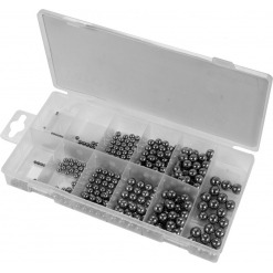 Kulelager-kule sett, 470 stk