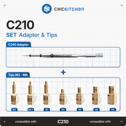 Loddespisser til gjengeinnsatser, C210