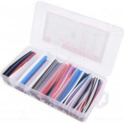 Krympeslangesett, 2:1, 100mm, 170stk, farger