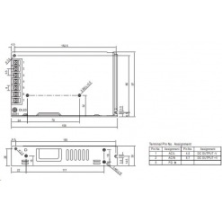 Alternativ syn på Strømforsyning, 24V, 156W